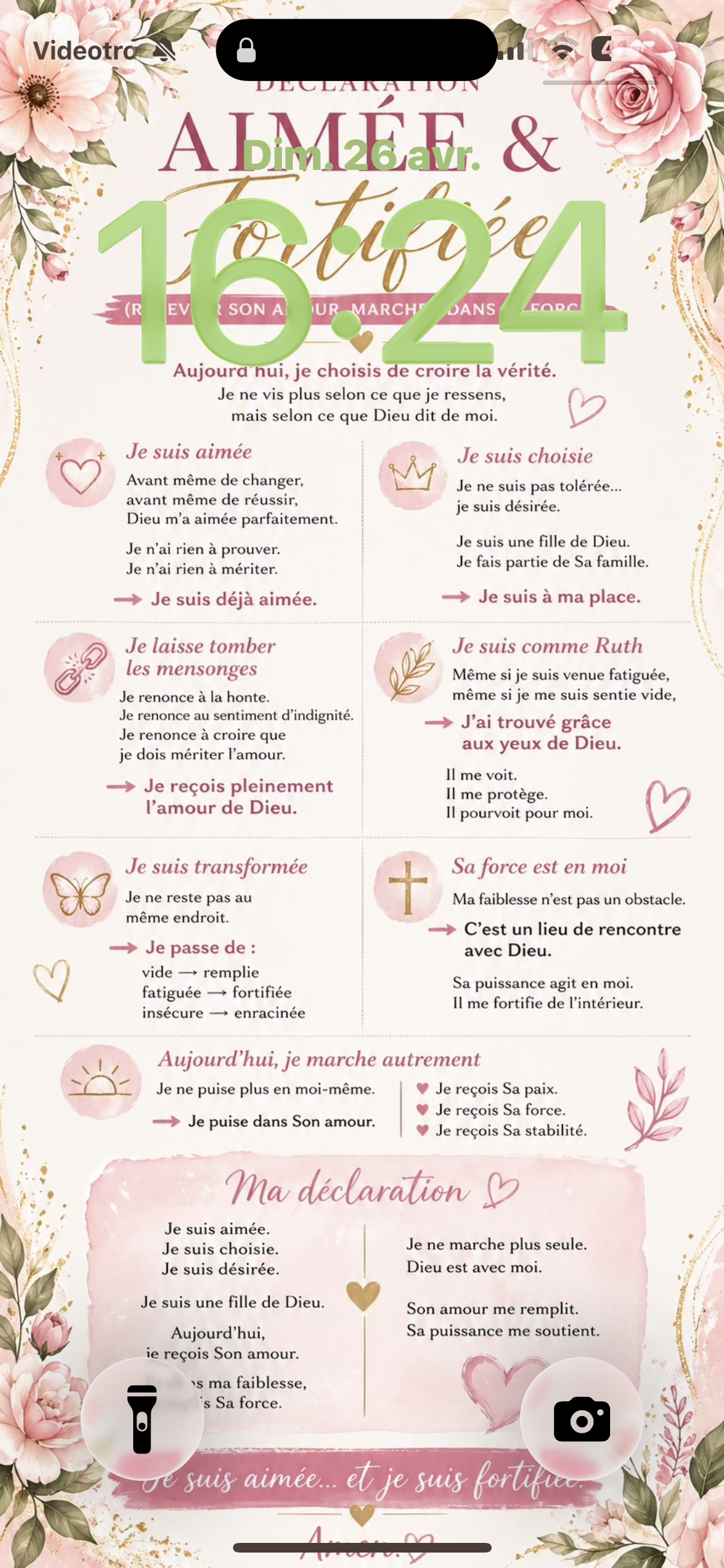 Fond d’écran - Aimée et Fortifiée