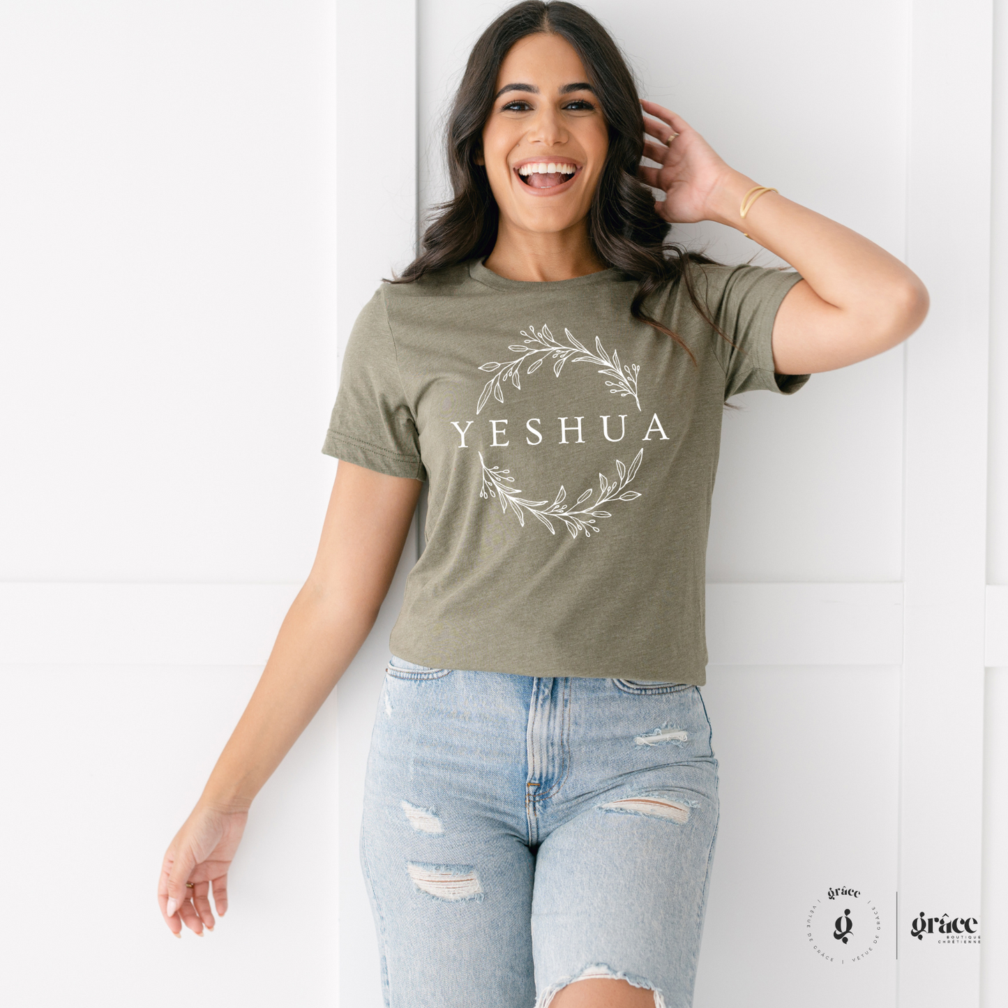 T-shirt YESHUA pour femme