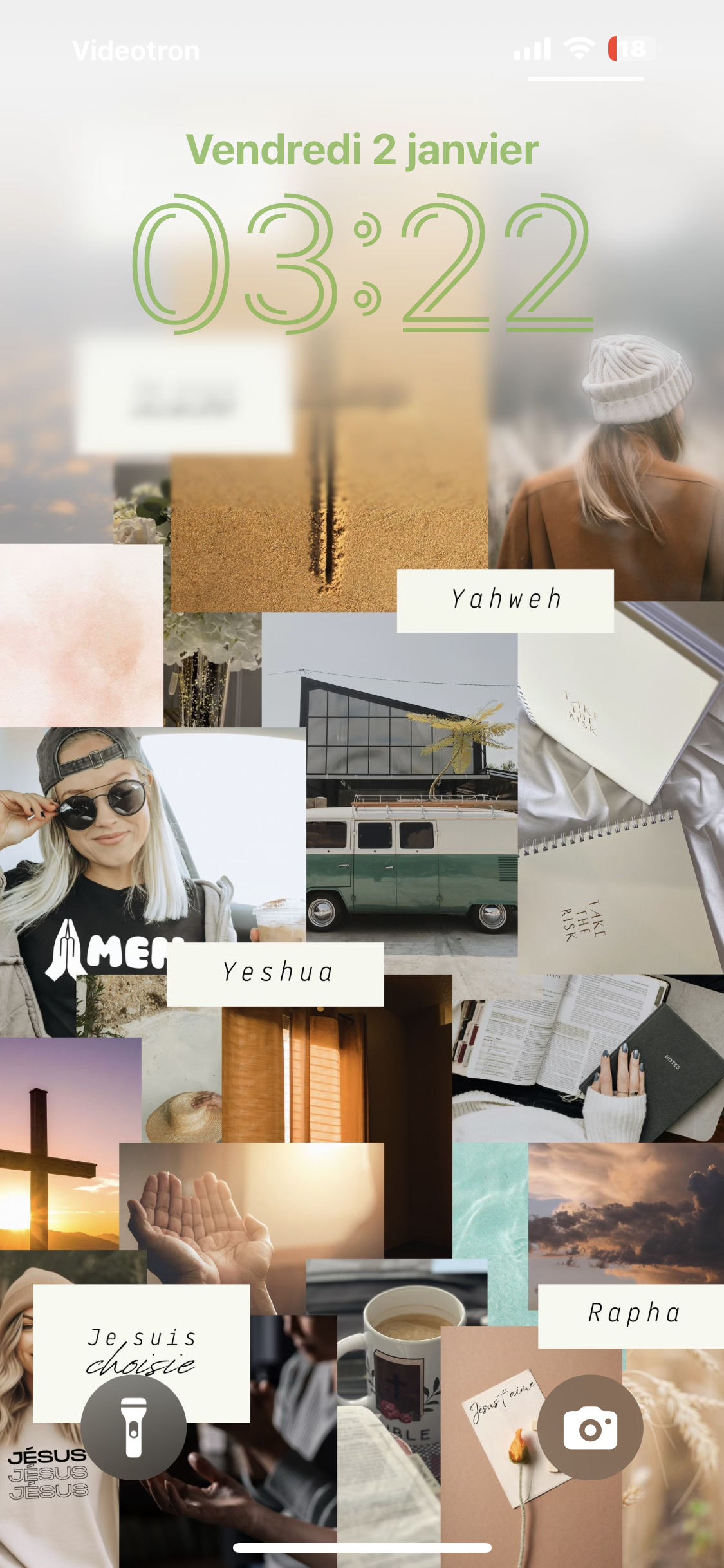 Je suis aimée et choisie - Fond d’écran pour cellulaire