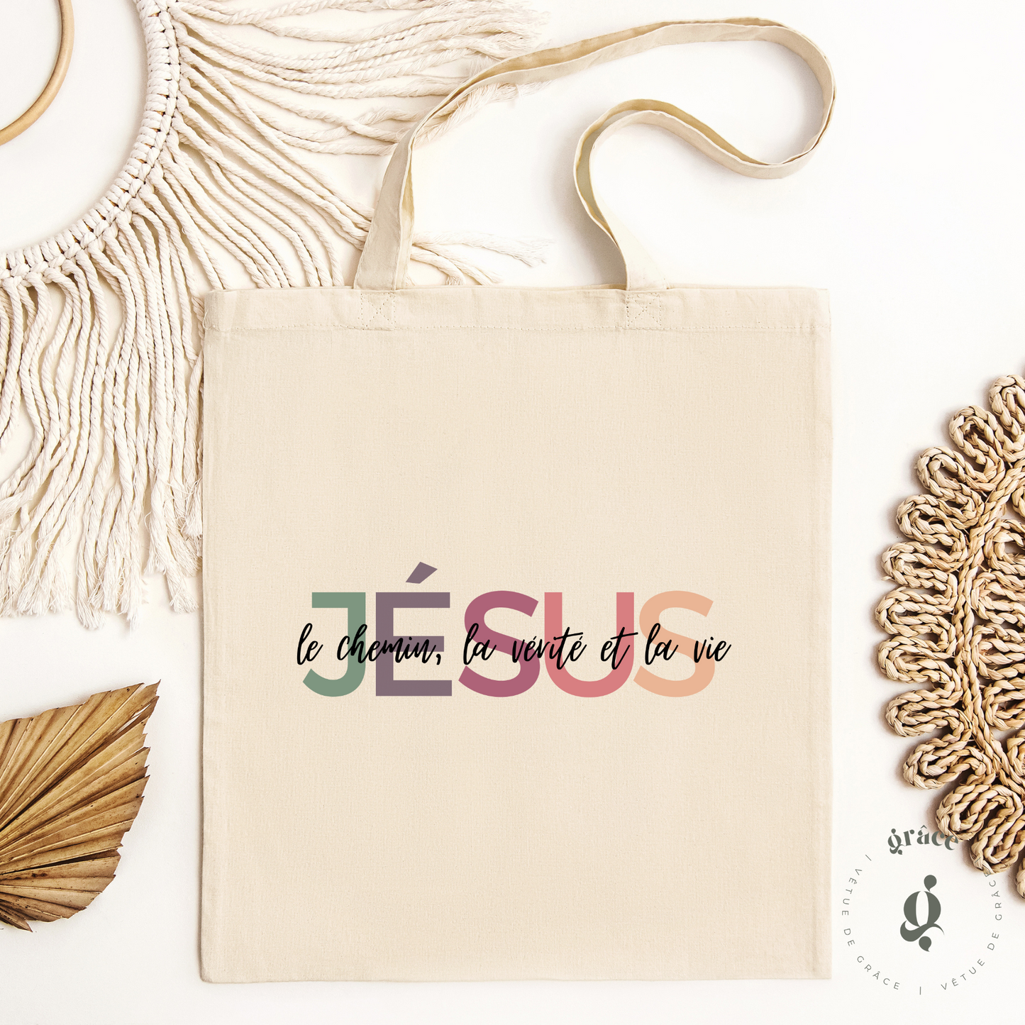 Sac fourre-tout JÉSUS le chemin, la vérité et la vie