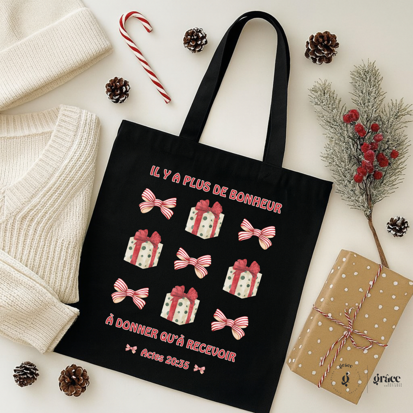 Sac Plus de bonheur à donner