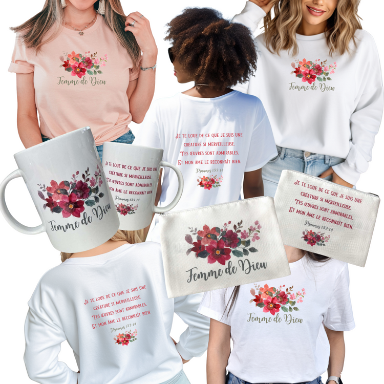 Collection Psaumes 139:14 (Femme de Dieu)