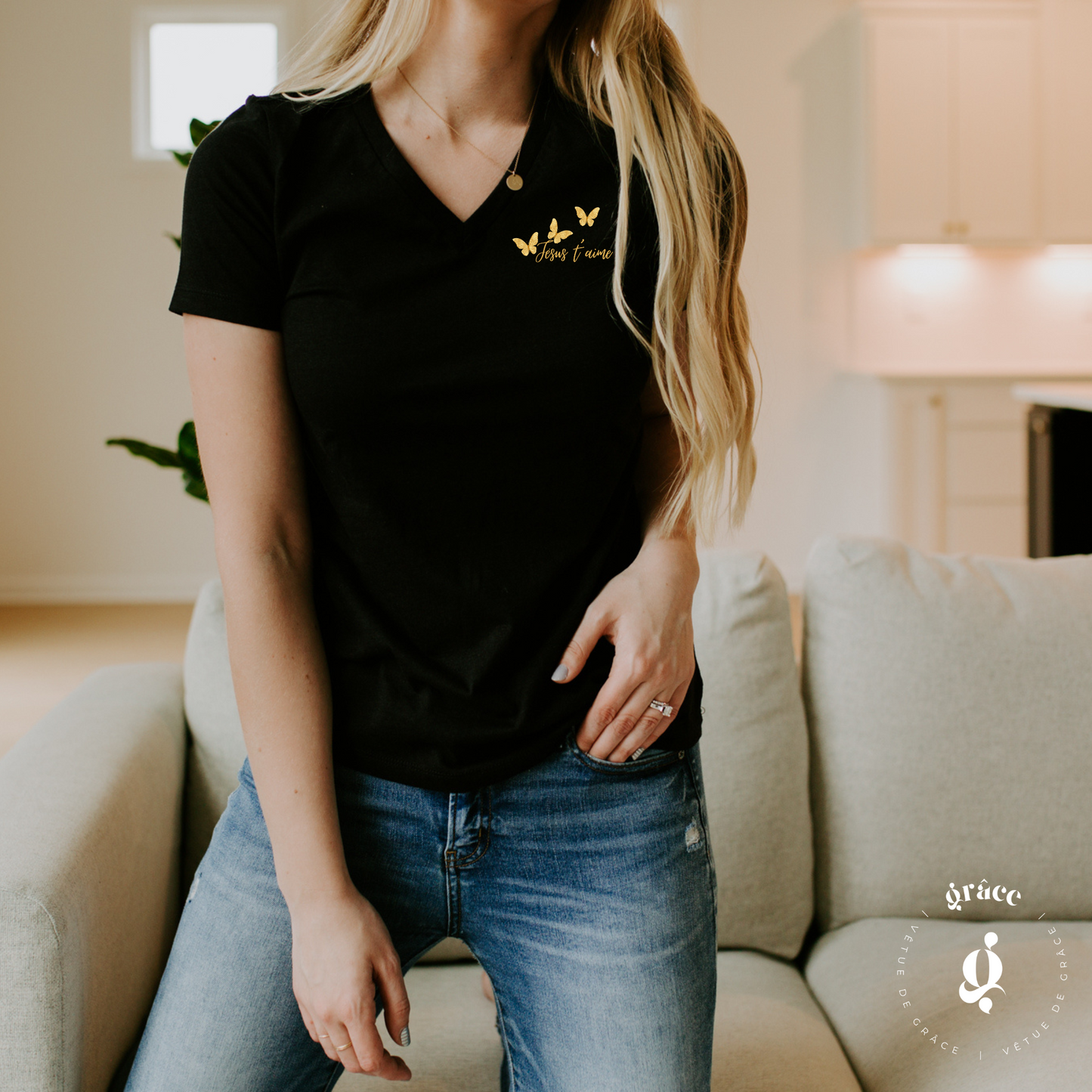 Jésus t’aime (papillon)