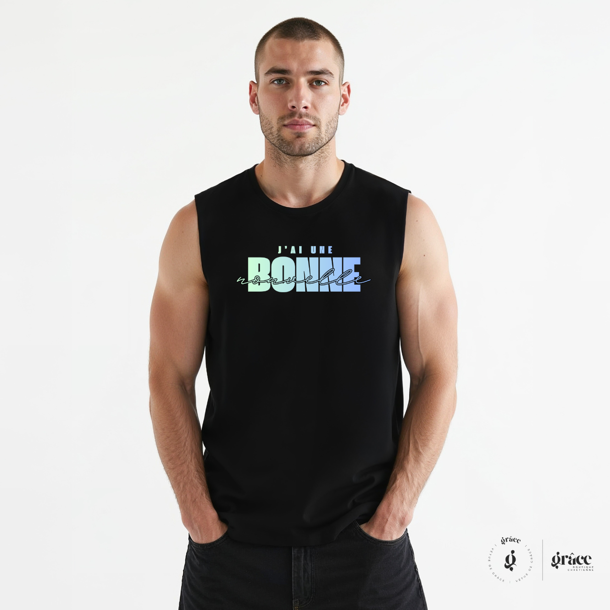 Camisole La Bonne Nouvelle (2 couleurs)