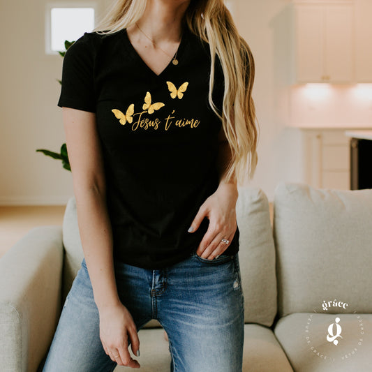 Jésus t’aime (papillon)