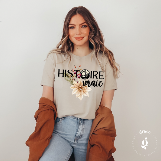 T-shirt Histoire Vraie de Noël (édition limitée)