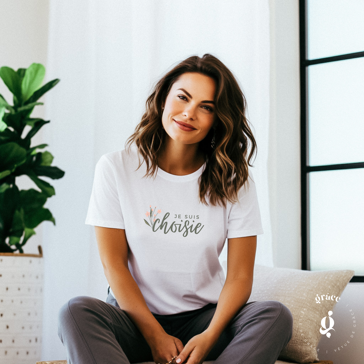 Je suis choisie (blanc)