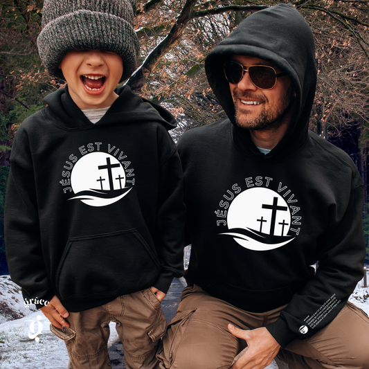 Chandail Jésus est vivant (enfant)