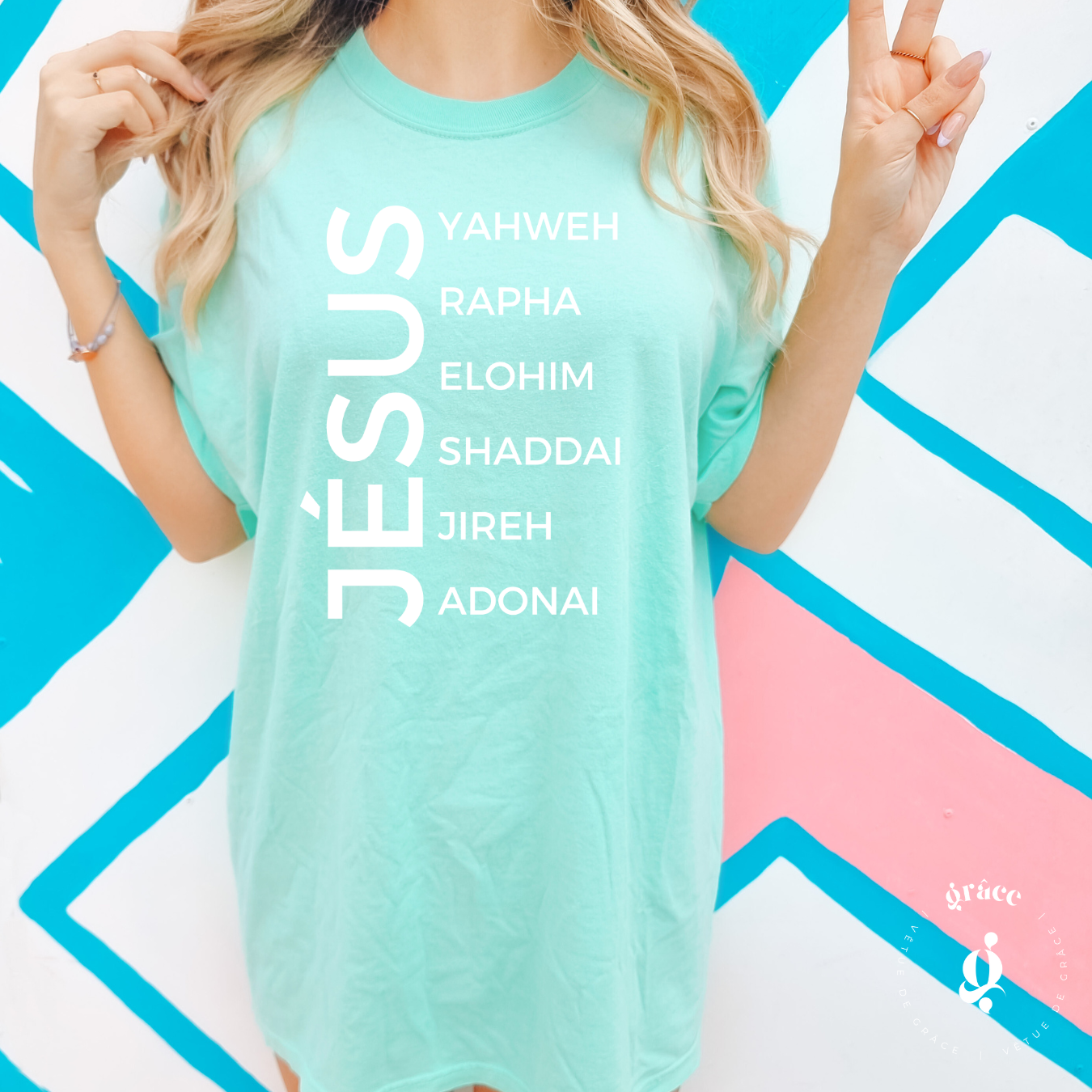 T-shirt JÉSUS unisexe + Cadeau surprise