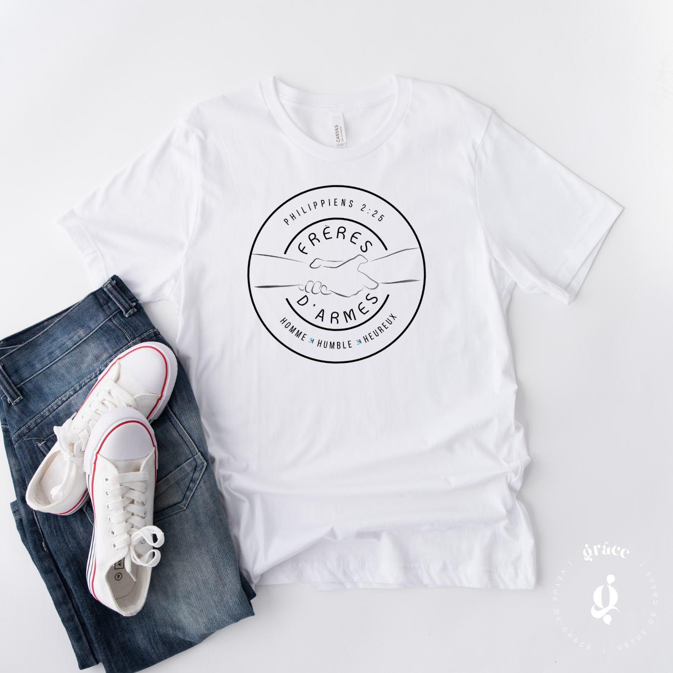 T-shirt pour frères d'armes (MDH 3H)