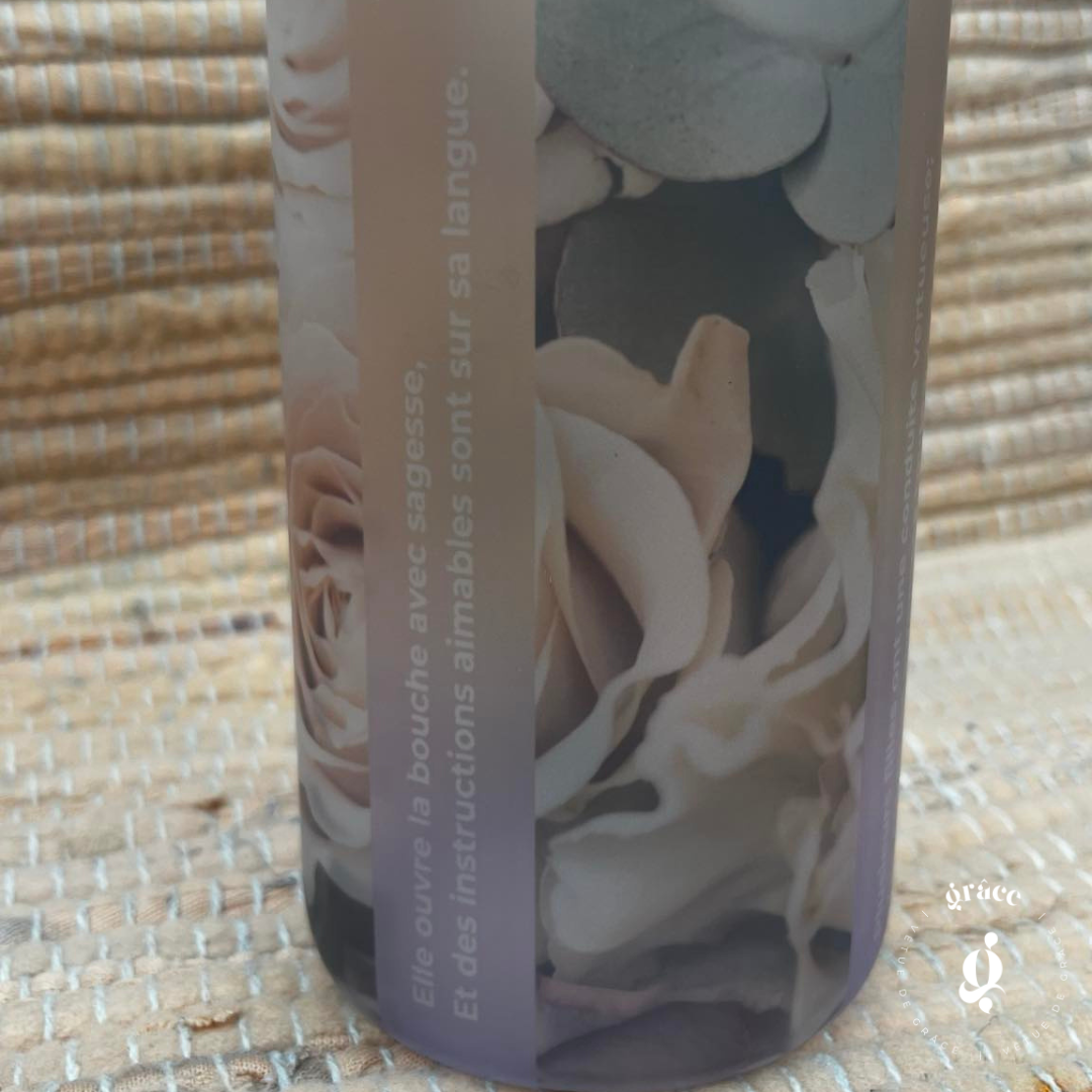 Tasse en verre givré | Proverbes 31